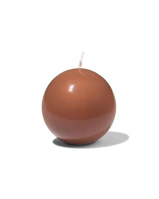 HEMA Bolkaars ⌀7x7cm glas bruin (bruin)