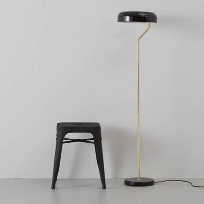 Dutchbone Vloerlamp 'Eclipse' 130cm, kleur Zwart
