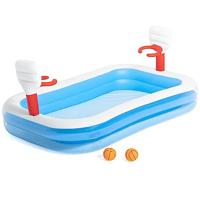 Bestway Opblaasbaar Kinderzwembad Basketbalspel 251x168x102 cm +3 jaar Tuin 54122 - thumbnail