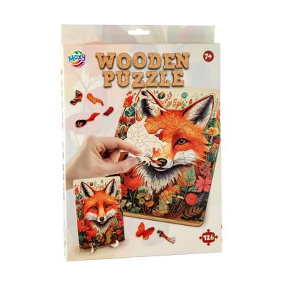 Moxy Houten puzzel fox unieke vormen