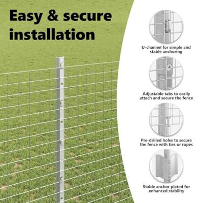 VidaXL Hek met paal zilver 1,6 x 25 m staal