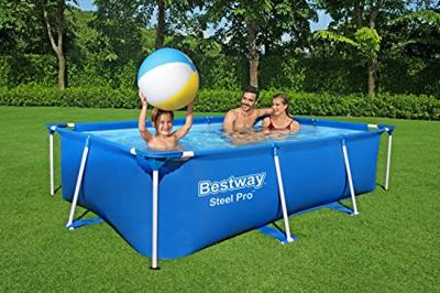 Bestway Zwembad rechthoek steel pro L259 x B170 x H61cm - thumbnail