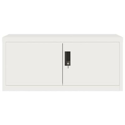 Archiefkast 90x40x40 cm staal wit - thumbnail