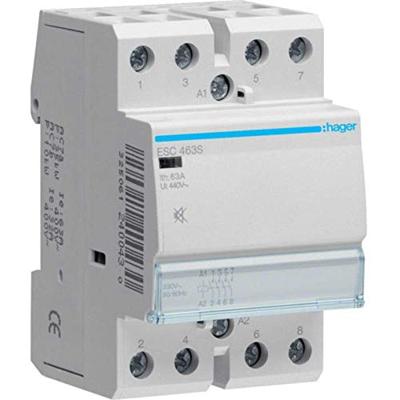 Hager ESC463S Installatiezekeringautomaat 4x NO 400 V met overspanningsbescherming 1 stuk(s)