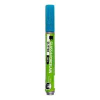Creativ Company Glas- en porseleinstift glitter semi-dekkend - turquoise - thumbnail