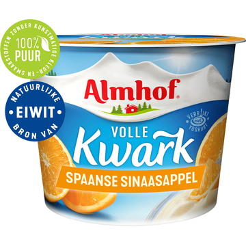 Almhof Volle Kwark Spaanse Sinaasappel 500 g bij Jumbo