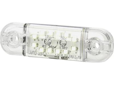 SecoRüt Markeringslicht Open kabeleinden Markeringslicht Voor 12 V, 24 V Wit Helder glas