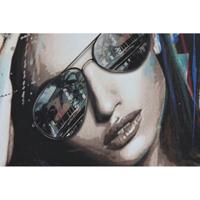 Schilderij Home ESPRIT Zwart Modern Stads 80 x 3,5 x 120 cm (2 Stuks) - thumbnail