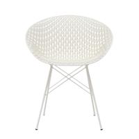 Kartell Smatrik eetkamerstoel Wit - thumbnail