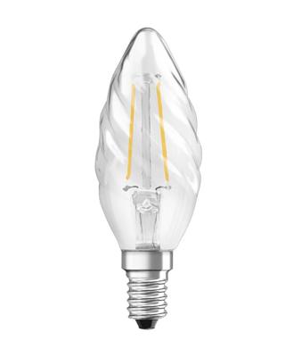 OSRAM HOMELIGHTING 4058075436565 LED-lamp Energielabel F (A - G) E14 Kaars gedraaid 2.5 W = 25 W Warmwit (Ø x l) 35 mm x 100 mm 1 stuk(s) OSRAM HOMELIGHTING 4058075436565 LED-lamp Energielabel F (A - G) E14 Kaars gedraaid 2.5 W = 25 W Warmwit (Ø x l) 35 mm x 100 mm 1 stuk(s)
