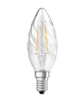 OSRAM HOMELIGHTING 4058075436565 LED-lamp Energielabel F (A - G) E14 Kaars gedraaid 2.5 W = 25 W Warmwit (Ø x l) 35 mm x 100 mm 1 stuk(s) - thumbnail