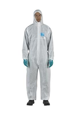 Ansell Veiligheidsoverall | maat XXL | wit | PSA-categorie III | 1 stuk - WH15S-00111 WH15S-00111 Ansell Veiligheidsoverall | maat XXL | wit | PSA-categorie III | 1 stuk - WH15S-00111 WH15S-00111