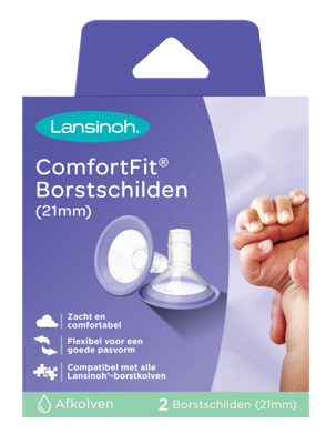 Lansinoh Comfort Fit 21mm Borstschild Lansinoh Comfort Fit 21mm Borstschild