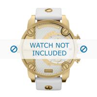 Horlogeband Diesel DZ7273 Leder Wit 24mm - thumbnail