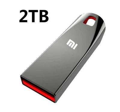 Originele Xiaomi Metal Usb 2Tb 3.0 Flash Drives - Hoge Snelheid Pendrive - Usb Drive - Draagbare Ssd Memoria - Usb TYPE-C - donkergrijs