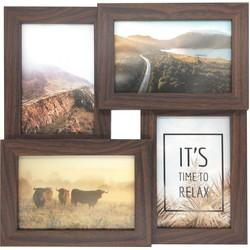 Henzo Fotolijst - Pure Barry - 10x15 cm - Donkerbruin