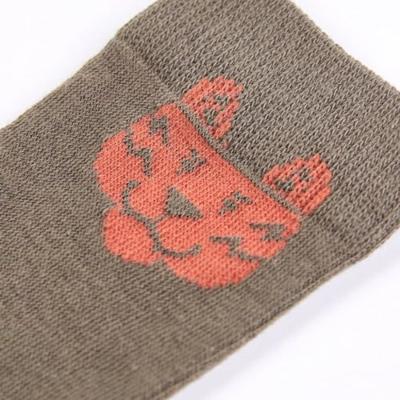 Kindersokken 5 paar tijgerprint EU 23-26