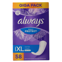 Always Inlegkruisjes daily protection extra long 58 Stuks - thumbnail