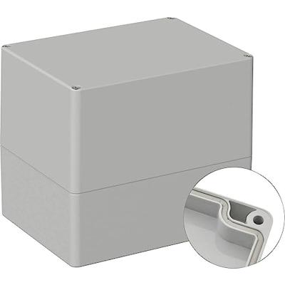 TRU COMPONENTS TC-9065712 Industriële behuizing 160 x 120 x 140 ABS Grijs-wit (RAL 7035) 1 stuk(s)