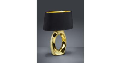 Trio TafellampTaba 52cm goud met zwart - R50521079