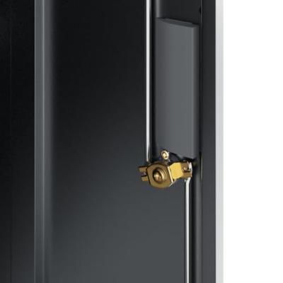 Archiefkast 79x40x90 cm staal antracietkleurig