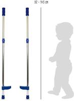 Small Foot - metalen stelten verstelbaar blauw, 145cm - thumbnail