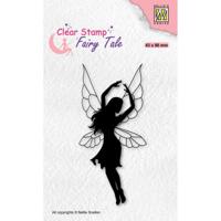 Nellie's Choice • fairy tale clear stempels dancing elf-2 - thumbnail