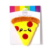 Pizza Foodiemals Pluche Heatpack Lavendel Tarwe - thumbnail