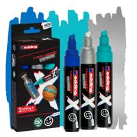 Edding 6900 x multi m. 3pcs set ocean col. - thumbnail