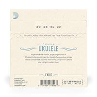 D&apos;Addario EJ99T Pro Arte Carbon snarenset voor tenor ukelele - thumbnail