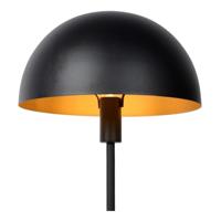 Lucide SIEMON - Tafellamp - Ø 25 cm - 1xE14 - Zwart - thumbnail