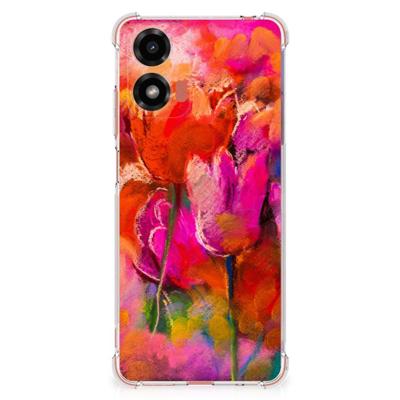 Back Cover Motorola Moto G24 | G24 Power | G04 Tulips Back Cover Motorola Moto G24 | G24 Power | G04 Tulips
