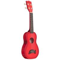 Kala Makala Dolphin Red Burst sopraan ukelele - thumbnail