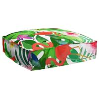 VidaXL Kussen bloemen multikleur 50 x 50 x 12 cm oxford stof - thumbnail