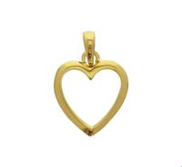 TFT Hanger Geelgoud Hart - thumbnail