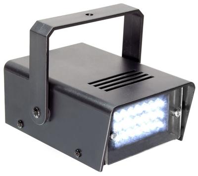 BeamZ Mini stroboscoop LED wit