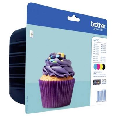 Originele inktcartridge Brother LC-123VALBP Multicolour