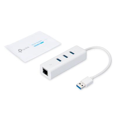TP-Link UE330 3-Port USB 3.0 + Gigabit LAN usb-hub