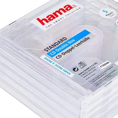 Hama cd dubbel box transpirant 5 pak