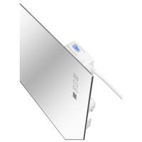 Infraroodpaneel Eurom Sani Mirror 600W Infraroodspiegel 80x60cm Wi-Fi RVS - thumbnail