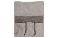 Houder voor afstandsbedieningen DKD Home Decor Grijs Lichtgrijs Donker grijs Polyurethaan 30 x 0,5 x 90 cm - thumbnail