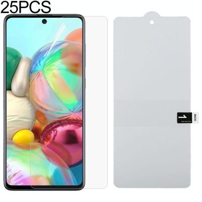 Voor Galaxy A71 25 PCS Full Screen Protector Explosie-proof Hydrogel Film