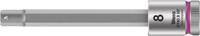 Wera 8740 B HF Binnenzeskant Zyklop Bitdop met 3/8"-aandrijving met vasthoudfunctie, 8,0 x 100,5 mm - 1 stuk(s) - 05003040001 - thumbnail