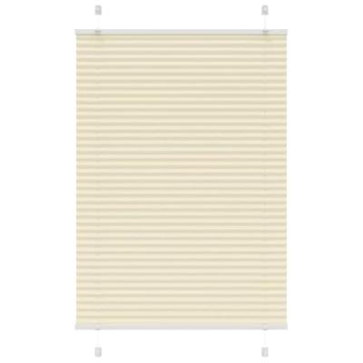 Pliss rolgordijn 85x150 cm stofbreedte 84,4 cm polyester crme