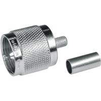 Telegärtner 100024322 100024322 UHF-connector Stekker, recht 50 Ω 1 stuk(s) - thumbnail