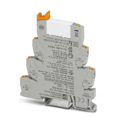 Phoenix Contact PLC-RPT-24DC/21/EX Relaismodule Nominale spanning: 24 V/DC Schakelstroom (max.): 6 A 1x wisselcontact 10 stuk(s) Phoenix Contact PLC-RPT-24DC/21/EX Relaismodule Nominale spanning: 24 V/DC Schakelstroom (max.): 6 A 1x wisselcontact 10 stuk(s)