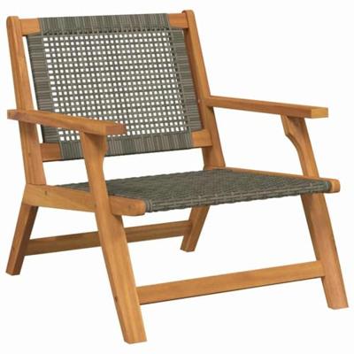 Tuinmeubelen 2 pcs Grijs 67 x 78 x 73cm Massief acaciahout Tuinmeubelen 2 pcs Grijs 67 x 78 x 73cm Massief acaciahout