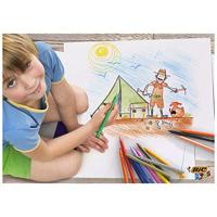 BIC kids plastidecor kleurkrijt, 18st. - thumbnail