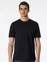 2-pack heren American T-Shirts - Wijd model heren ondershirt katoen - wit en zwart - thumbnail