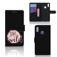 Huawei Y7 (2019) Leuk Hoesje Boho Stay Wild - thumbnail